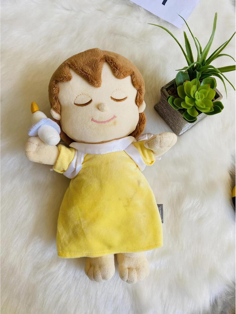 Hallmark Mary;s Angel Plush Doll with Yellow Dress